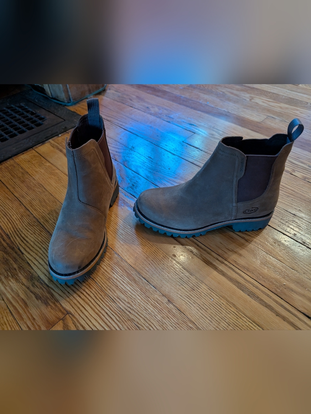 Chaco Women's Taupe Chelsea Ankle Boots